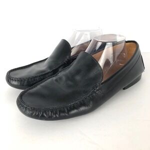 TOD'S Leather Loafers Men's 8.5 Slip On Driver Shoes Made in Italy